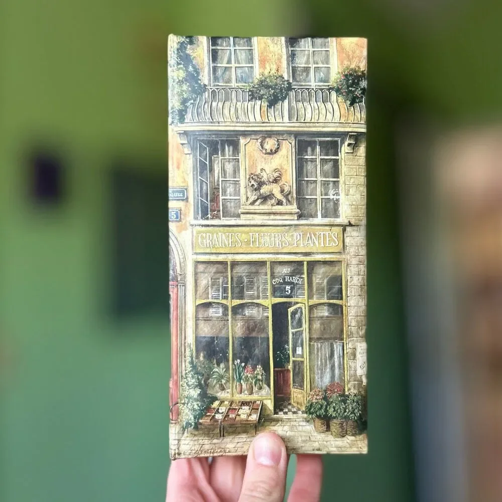 VTG Tri-Coastal Flower Shop Storefront Notepad Office Accent